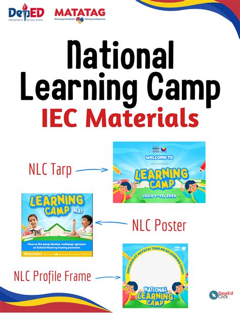 National Learning Camp Official IEC Materials (FREE DOWNLOAD).